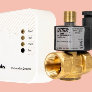 oferta senzor electrovalva detectie gaz